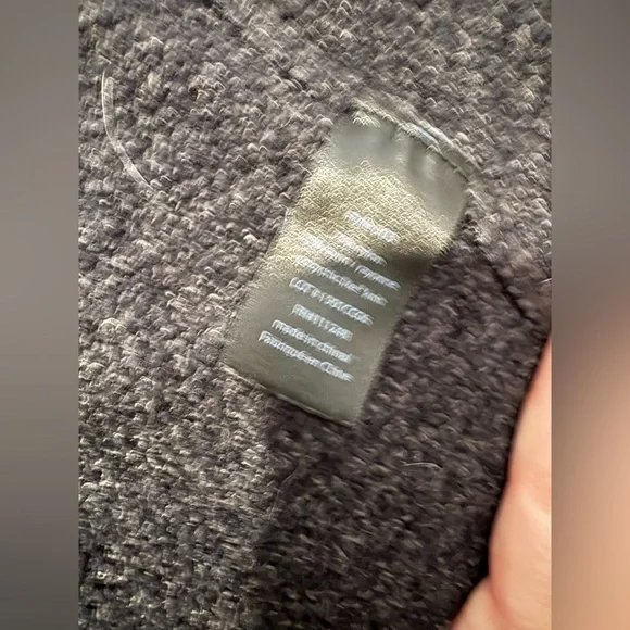 Barefoot Dreams women’s black grey size M/L cozy chic light island cardigan - Picture 4 of 9